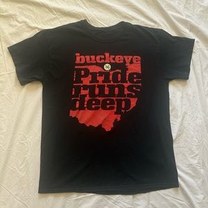 Buckeye Pride Runs Deep ❤️ Ohio State T-shirt